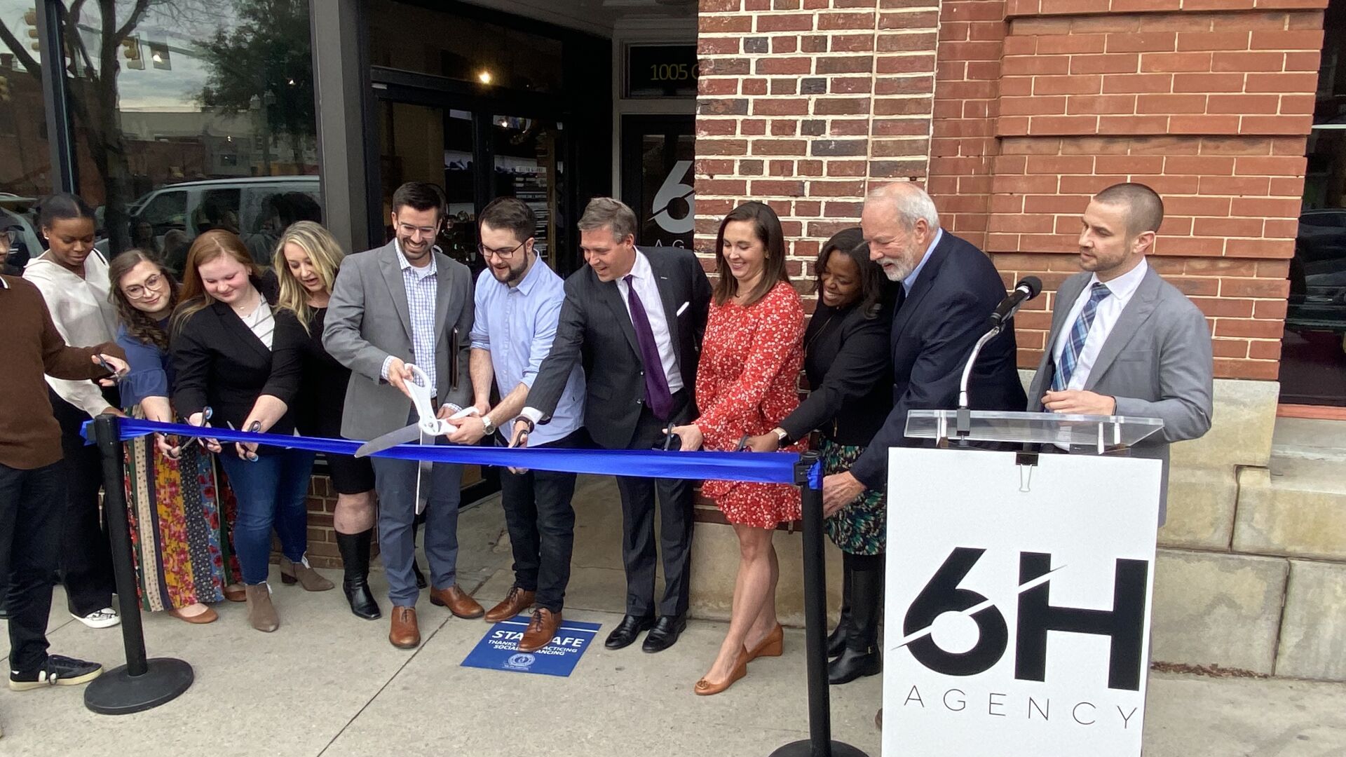 Columbia is open for business, city hosts third grand opening in two weeks 6H Agency ribbon cutting in the Vista